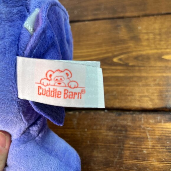 Cuddle Barn Musical Purple Dragon Plush Reading Fairy Tales Book Stuffed Animal - Picture 6 of 12